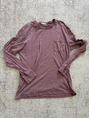 Threads 4 Thought Men's Long Sleeve Pocket Tee